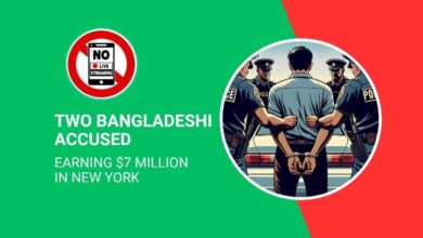 Bangladeshi-Accused-Illegal-Game-Streaming- New York