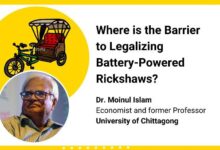 Barrier-Legalizing- Battery-Powered Rickshaws