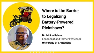 Barrier-Legalizing- Battery-Powered Rickshaws